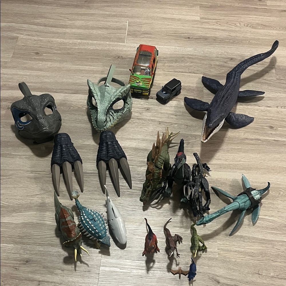 Jurassic World and park dino’s